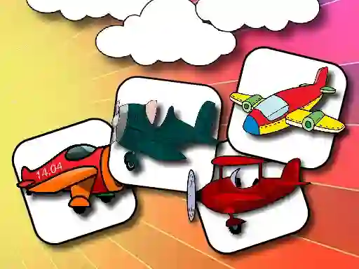 Игра Airplane Memory Challenge онлајн