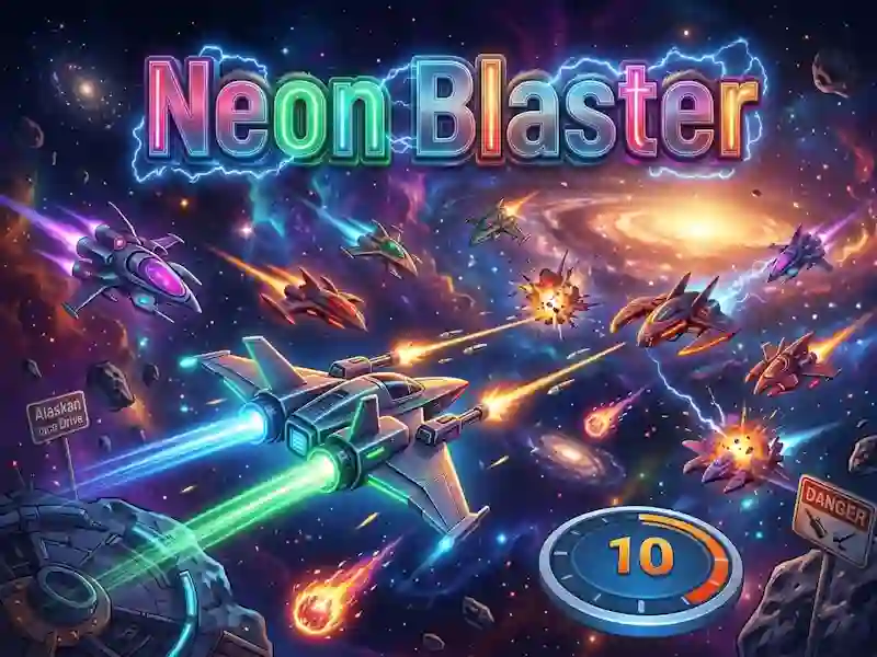 Игра Neon Blaster онлајн