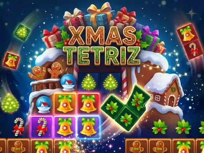 Игра Xmas Tetriz онлајн