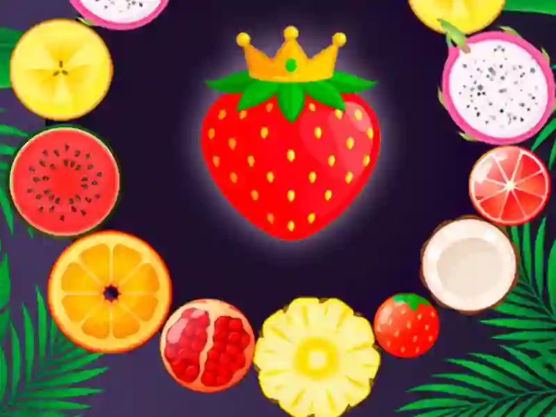 Игра Fruit King Merge онлајн