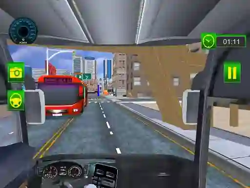 Игра Driving Service Passenger Bus Transport онлајн