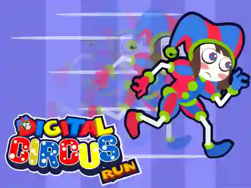 Игра Digital Circus Run онлајн