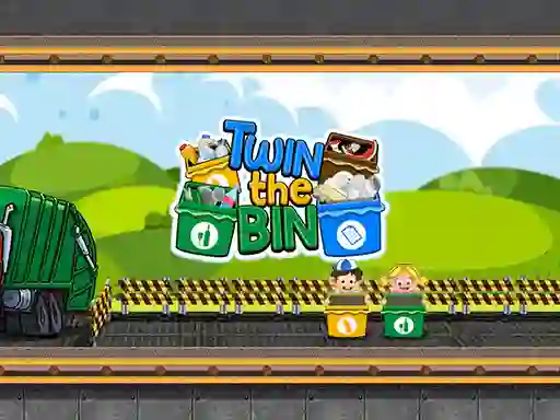 Игра Twin The Bin онлајн