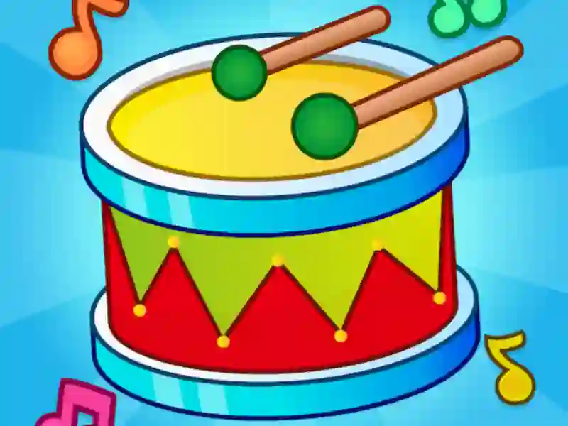 Игра Drum Drum Piano онлајн