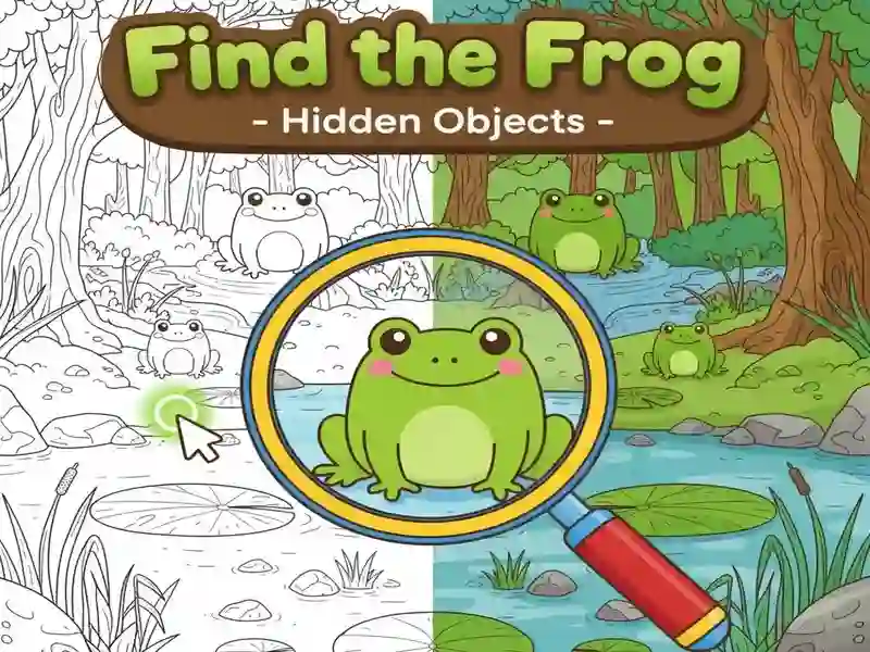 Игра Find the Frog Hidden Objects онлајн