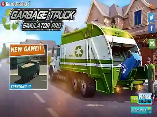 Игра Garbage Truck Simulator онлајн