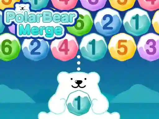 Игра Polar Bear Merge онлајн