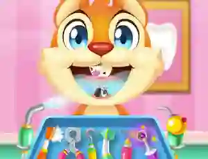 Игра Crazy Animals Dentist онлајн