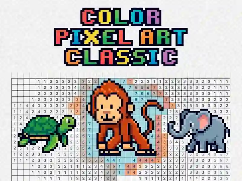 Игра Color Pixel Art Classic онлајн