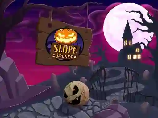 Игра Slope Spooky онлајн
