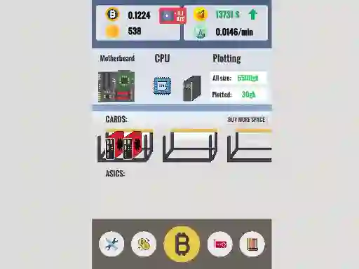 Игра Bitcoin Clicker онлајн