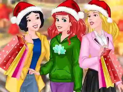 Игра Princesses at After Christmas Sale онлајн
