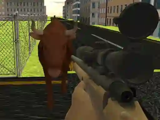 Игра Angry Bull Shooter онлајн
