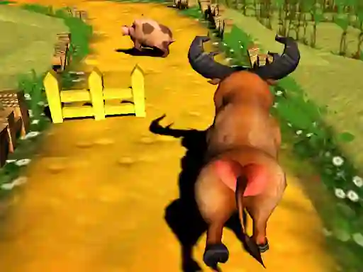 Игра Escaped Bull онлајн