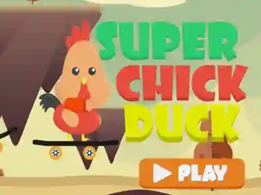 Игра Super Chick Duck онлајн