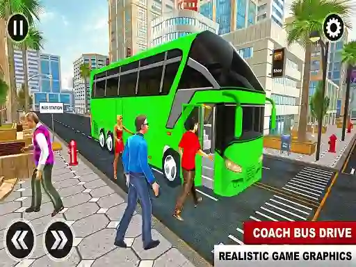 Игра Euro Coach Bus City Extreme Driver онлајн