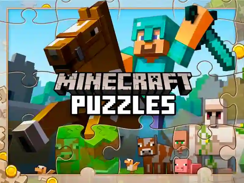 Игра Minecraft Puzzles онлајн