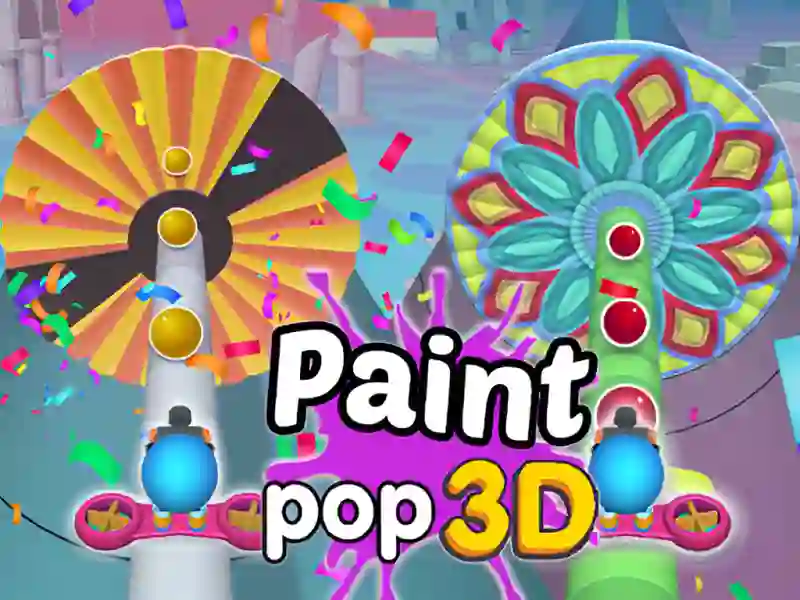Игра Paint Pop 3D онлајн