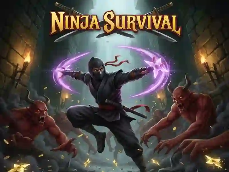 Игра Ninja Survival онлајн
