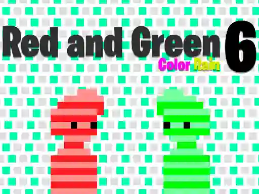 Игра Red and Green 6 Color Rain онлајн
