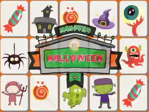 Игра Halloween Mahjong онлајн