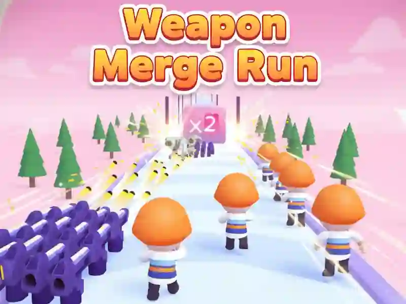 Игра Weapon Merge Run онлајн