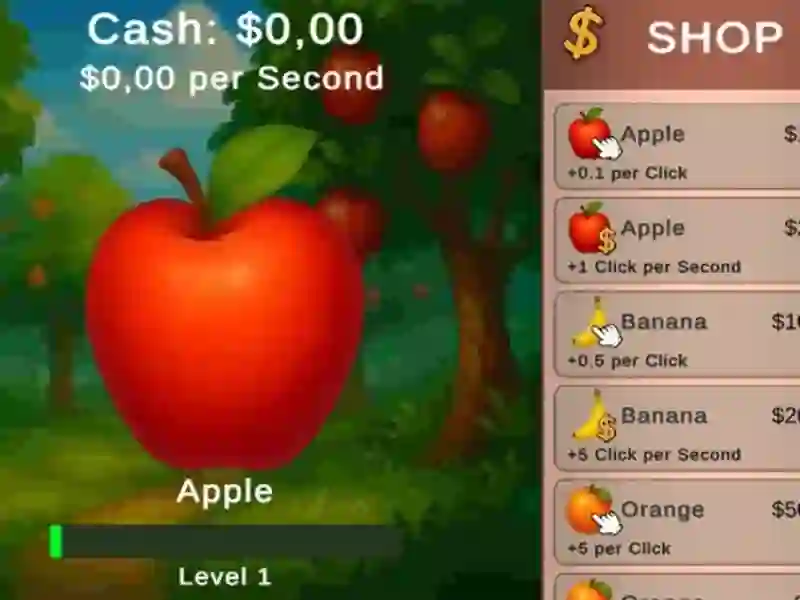 Игра Fruit Clicker онлајн