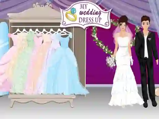 Игра Wedding Dress Up онлајн