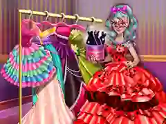 Игра Dove Carnival Dolly Dress Up онлајн