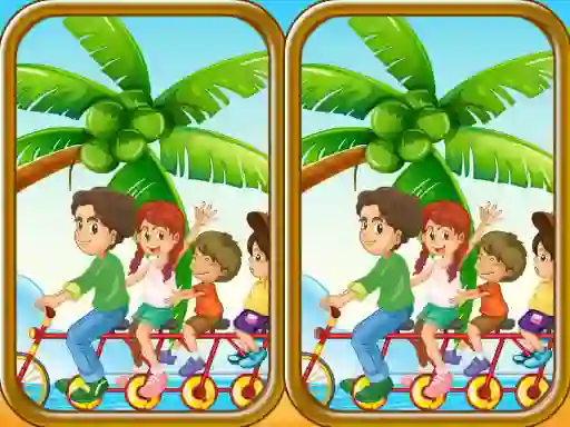 Игра Summer Beach Differences онлајн