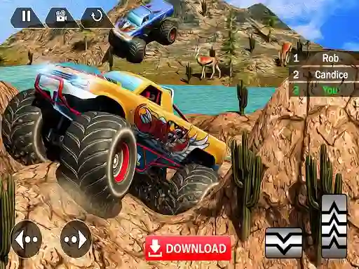 Игра Racing Monster Truck онлајн
