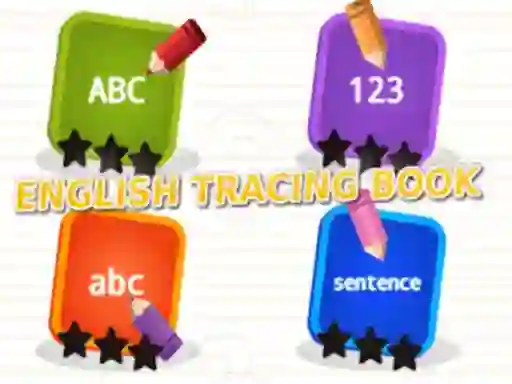 Игра English Tracing Book онлајн