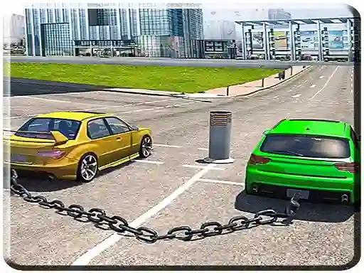Игра Chained Cars Impossible Tracks онлајн