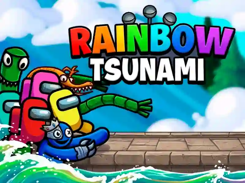 Игра Rainbow Tsunami онлајн