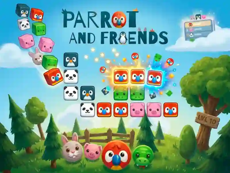 Игра Parrot and Friends онлајн