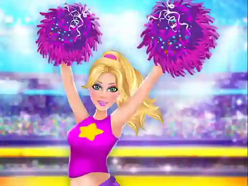 Игра Highschool Cheerleader Dressup онлајн