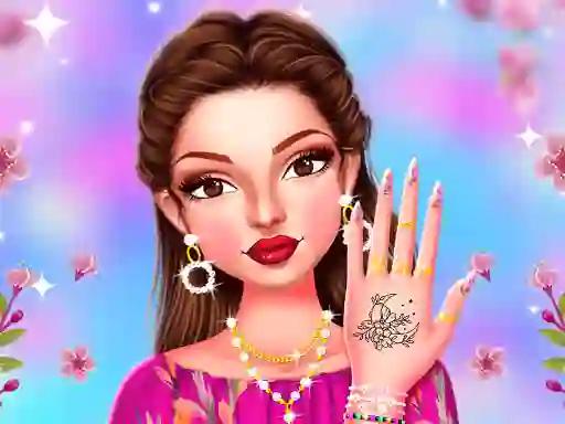 Игра Celebrity Spring Manicure Design онлајн