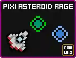 Игра Pixi Asteroid Rage онлајн