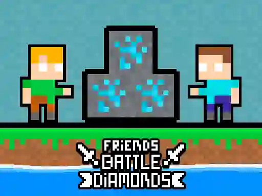 Игра Friends Battle Diamonds онлајн