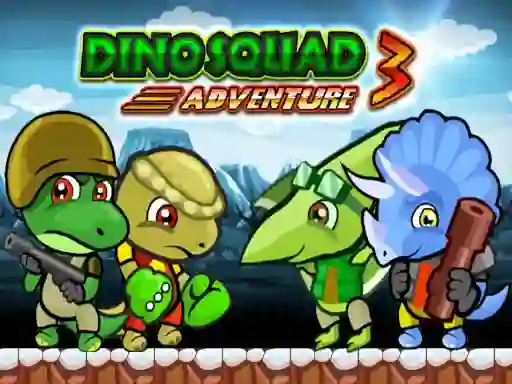 Игра Dino Squad Adventure 3 онлајн