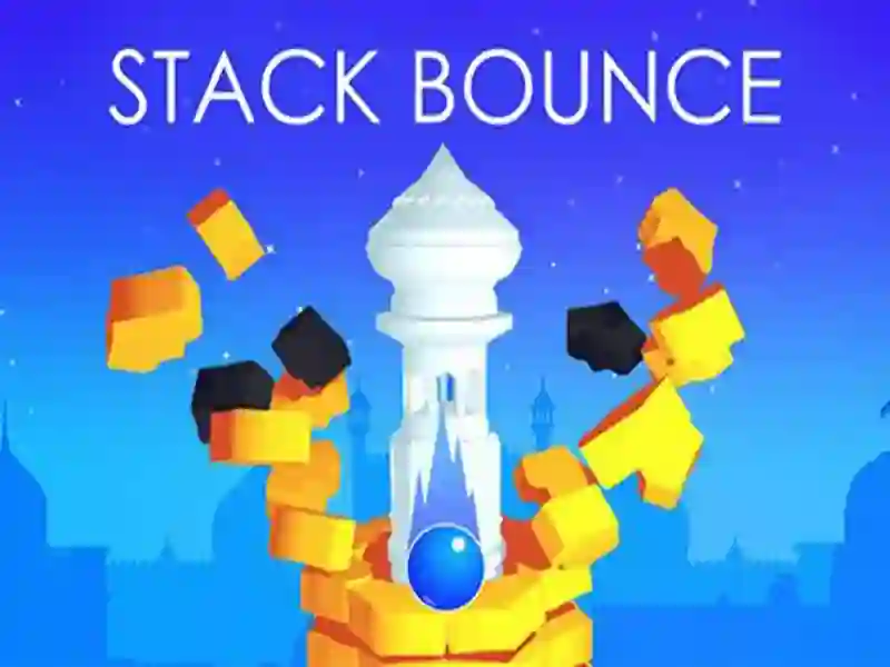 Игра Stack Bounce онлајн