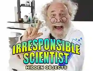 Игра Irresponsible Scientist Hidden objects онлајн
