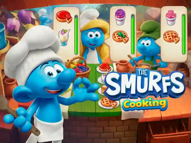 Игра The Smurfs Cooking онлајн
