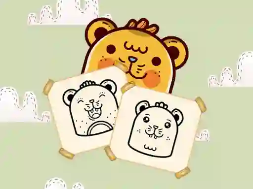 Игра Happy Hamster Coloring онлајн