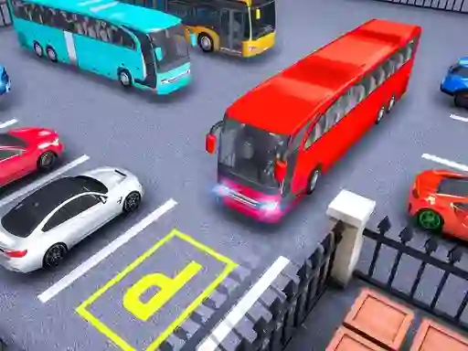 Игра Real Bus Parking Pick and Drop онлајн