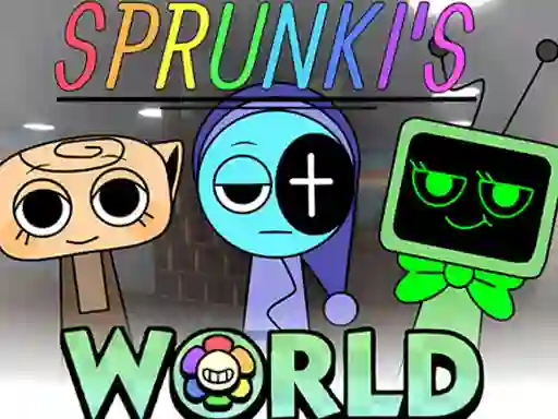 Игра Sprunkis WORLD All MOD онлајн
