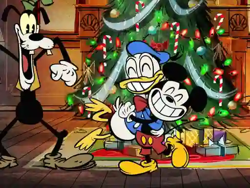 Игра Preparing Mickey For Christmas Match 3 онлајн