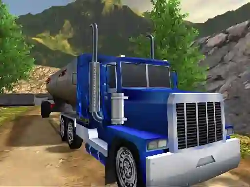 Игра Oil Tank Truck Driving Sim онлајн