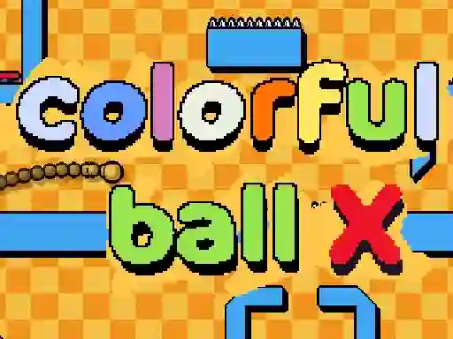 Игра Colorful ball X онлајн