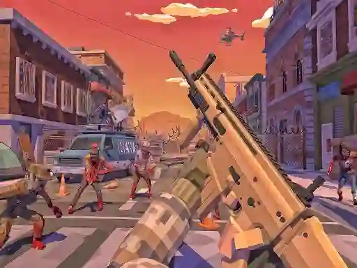Игра Polygon War Z Zombie онлајн